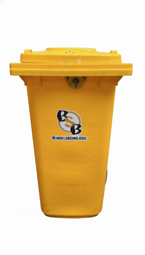240L Locked Large Security Bin